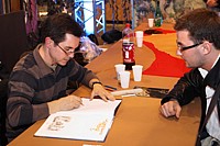 Stand Convention de Troy 2007 - Ciro Tota d�dicace