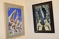 Stand Art&Fact - Oeuvres de Hubert de Lartigue et de Gilles Francescano