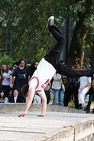 Benkei fait la roue