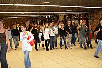 Sortie du RER