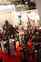 Vue sur les stands