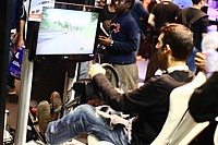 Need for Speed: Shift sur le stand Electronic Arts