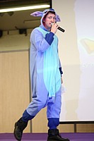 Le pr�sentateur en Stitch (Lilo et Stitch)