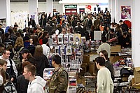 Vue sur les stands