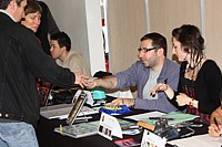 Stand ComicVerse : Guillaume Pr�vost et Tiphaine Mourmant d�dicacent