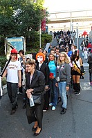 Un bout de la file d'attente ext&eacute;rieure