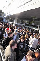 Un bout de la file d'attente ext&eacute;rieure
