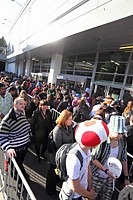 Un bout de la file d'attente ext&eacute;rieure