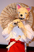 Neko en hakama (chat des contes japonais)