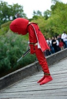 Power Rangers rouge(Power Rangers Forces Mystiques)